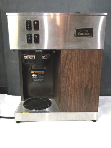 Bunn O Matic VPR Commercial Coffee Maker 120v 2 Burner Brewer Machine w/ Basket
