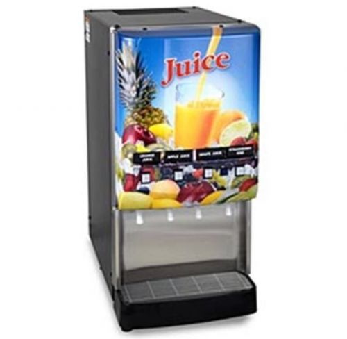 Bunn 4-Flavor Cold Beverage Dispenser System W/ LED Light Graphics