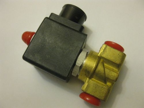 parker solenoid valve 3-ways 230V connection  1/4 &#034; DN 2mm slide-on-20° up to 130°C