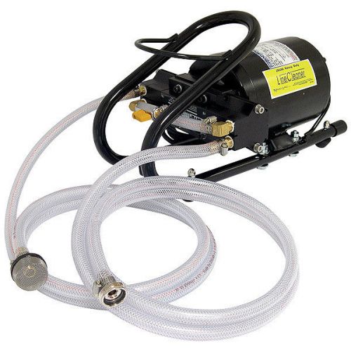 Heavy duty draft beer line cleaning pump - commercial bar restaurant hose kit for sale