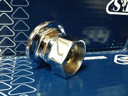 NEW T&amp;S Brass 00AA Union Coupling Inlets 1/2&#034;