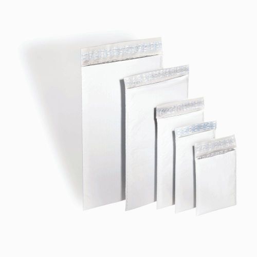Bubble Envelopes -  12 3/4  x 17 1/2 &#034; - WHITE - Moisture Resistant - Lot of 10