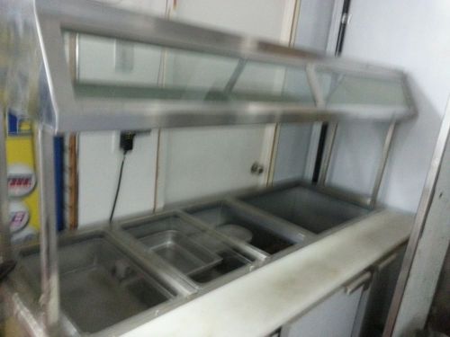 Cold Table and 5 ft.Hood for Deli