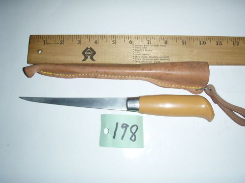 6&#034;FISH FILLET KNIFE WITH SHEATH