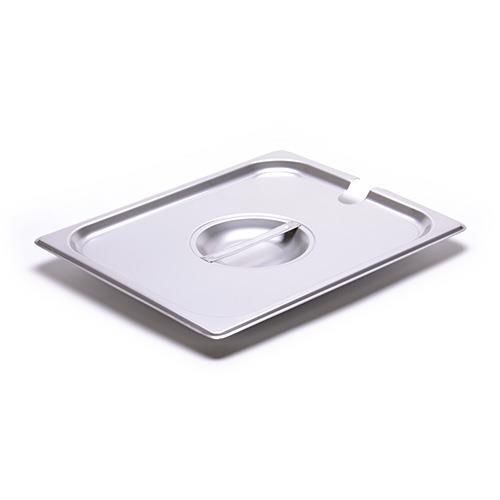 Half-Size Steam Table Pan Slotted Cover 24 Gauge Steamtable Pan 119-174