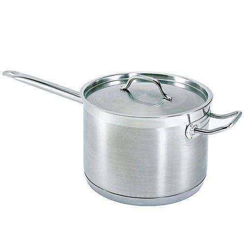 Sauce Pan,10 qt, Stainless Steel Cookware, Induction Ready, Update International