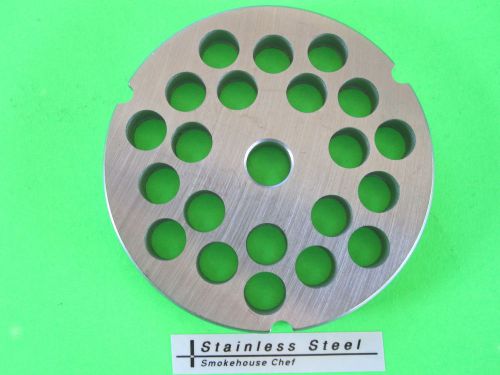 #32 x 3/8&#034; S/S  *Chili grind *  Meat Grinder Chopper Plate for Hobart  LEM etc