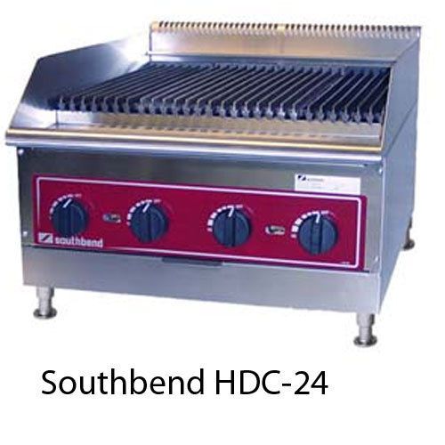 Southbend hdc-60 char-broiler, 60&#034; wide x 22&#034; front to back, countertop, radiant for sale