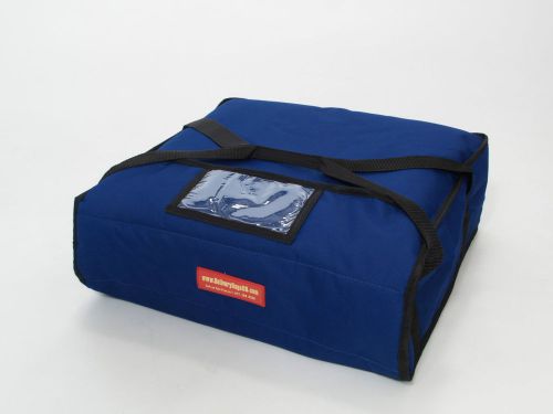 Pizza delivery bag (Holds up to Three 12&#034; or Three 14&#034; Pizzas) Blue one day sale