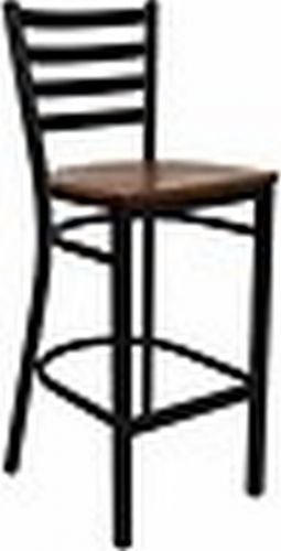 NEW METAL DESIGNER RESTAURANT BARSTOOLS CHERRY WOOD SEAT**LOT OF 10 BARSTOOLS***