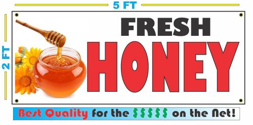Full Color FRESH HONEY BANNER Sign NEW Larger Size Best Quality for the $ Local