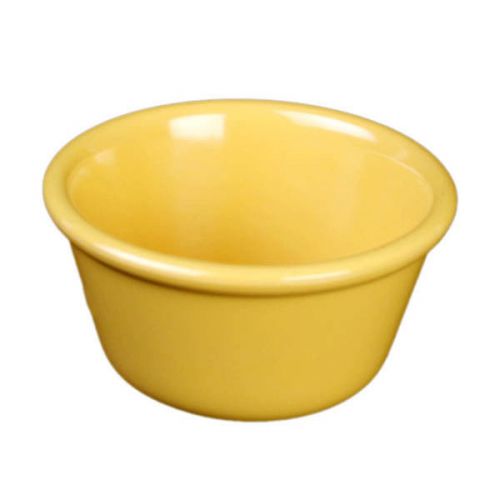 1 DZ 4 oz Smooth  Commerical Melamine Ramekin Ramekins YELLOW ML538YW 4OZ NSF