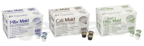 MILLAC MAID HALF FAT AND CAFE MAID PORTIONS MILK AND COFFEE CREAMER *CHOOSE TYPE