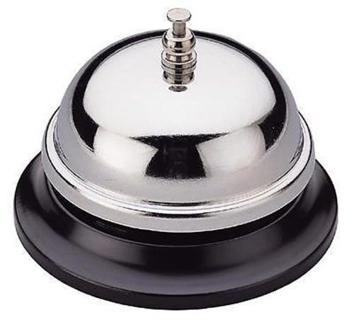 BRAND NEW IN BOX! 3 3/8&#034; CALL BELL COUNTER BELL MADE FROM STEAL FOR DURABILITY