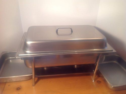 Heavyduty restaurant grade stainless steamtray/chafing dish 7 piece for sale