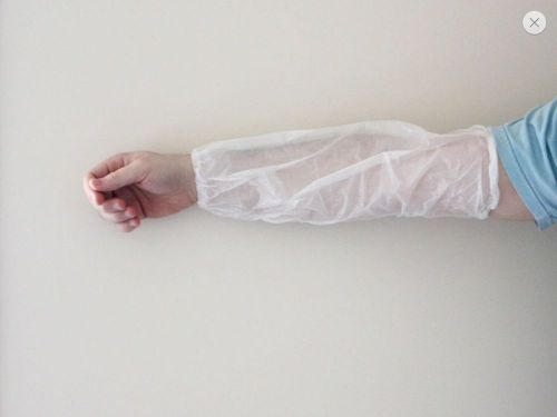 20 Disposable Waterproof Plastic Sleeves Set of 10 Uses