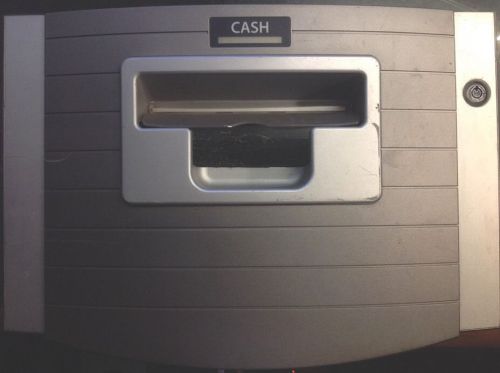 Tranax ATM C4000 E4000 bottom bezel Fascia With Lock Hinges &amp; LED flicker Board