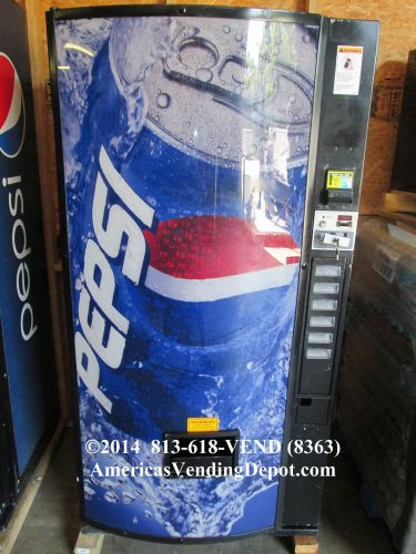 Pepsi ~ dixie narco 522 can &amp; bottle soda vending machine ~ 30 day warranty!! #1 for sale