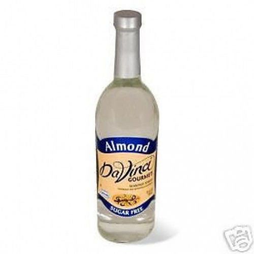 Da Vinci Almond Flavored Syrup sugar free cs /12: 750ml