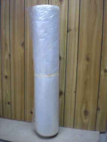 1 roll 75 bags/roll 40&#034;x40x96&#034; 1.5 mil Clear Plastic Bags TKM Ind poly combo lin