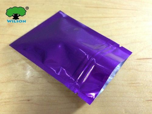 100 PCS (3x4inch) herbal bag plastic foil bags zip lock foil bags reclosable