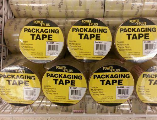 6 Rolls Clear Packing Shipping Tape Durable 1.9&#034;x54.6 yds ALWAYS QUICK SHIP QBR