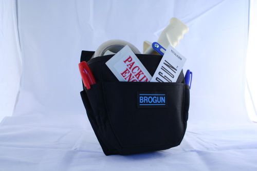 All-in-one tape gun pouch &#034;brogun&#034; dispenser holster,knife,pen,marker warehouse for sale