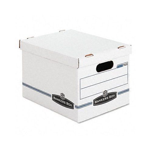 Bankers Box Heavy Duty Storage Boxes 10x12x15&#034; 10 Pack