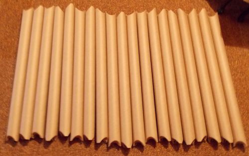 3&#034; x 36&#034; Snap Seal Kraft Mailing Tubes, Quantity 19, Local Pickup Only