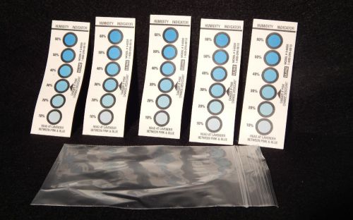 Six dot humidity indicator card for sale