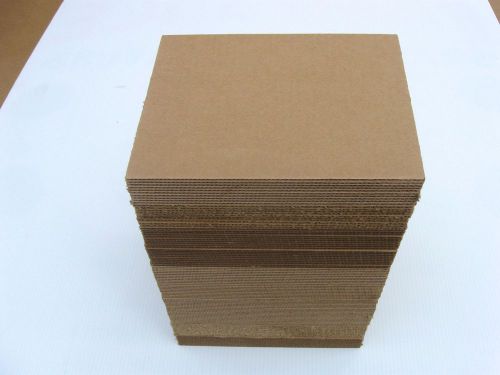 (100) corrugated cardboard pad 7 &#034; x 7&#034; ect-32 ships from arkansas for sale