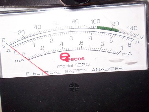 Ecos Electrical Safety Analyzer Model 1020