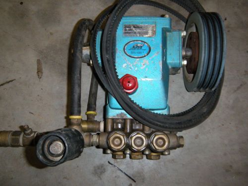 Cat triplex 3500+ psi 4+ gpm belt driven power pressure washer pump - 5pp3140 for sale