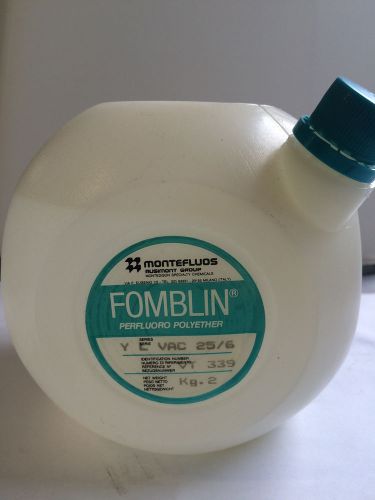 Fomblin vacuum pump oil 2kg for sale