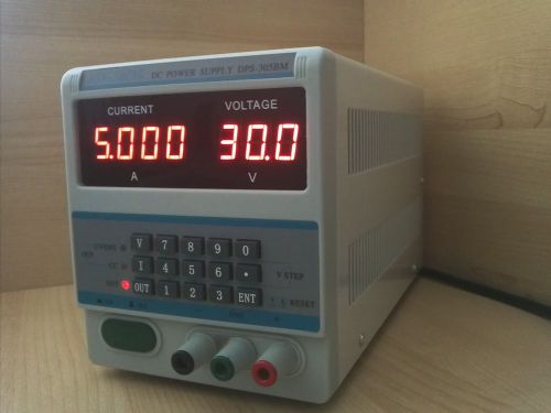 New digital power supply unit (psu),30v/5a/150w cv,cc lab use, for sale