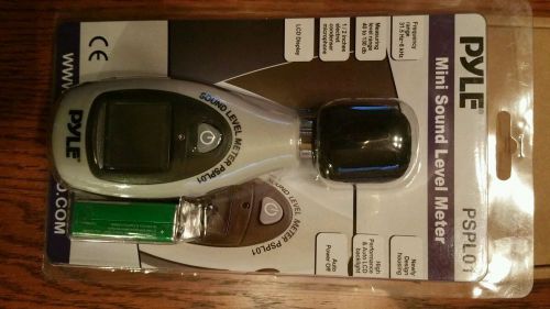 NEW Pyle PSPL01 Mini Digital Sound Level Meter New in retail package