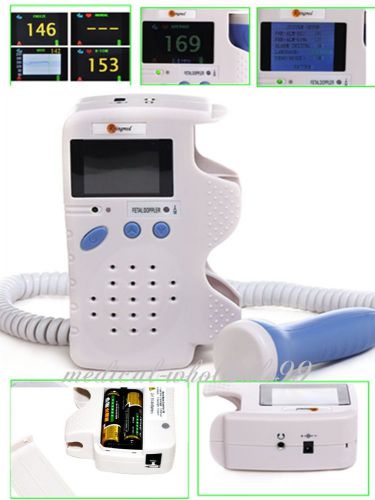 New rfd-a ultrasonic fetal doppler + 3mhz waterproof probe ce fda for sale