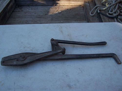 Pexto 44 bench shear large metal blacksmithing cutting tool for sale
