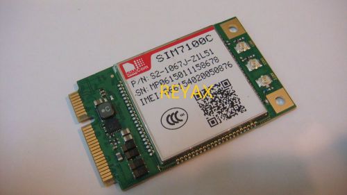 Sim7100c-pcie mini pcie card simcom 4g lte tdd/fdd/td-scdma/wcdma/gsm/ gps/gnss for sale