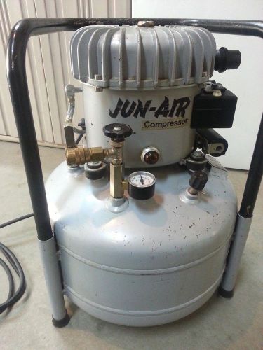 Jun-air quiet air compressor dk-9400 dental tattoo 24.5 ltr / 6.5 gal for sale