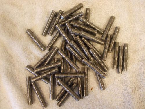 3/8x2 stainless steel continuous thread stud lot of 45