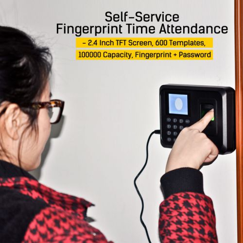 Self-Service Fingerprint Time Attendance