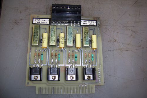 SCI  080-4000-2 Output Circuit Board Van Dorn