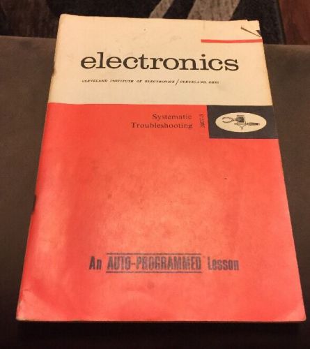 Cleveland Institute Of Electronics Book.VG Condition