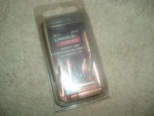 NEW LINCOLN ELECTRIC CONTACT TIPS MIG WELDING .030