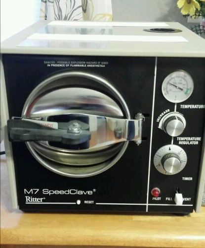 Ritter m7 medical / dental / tattoo speedclave / autoclave for sale