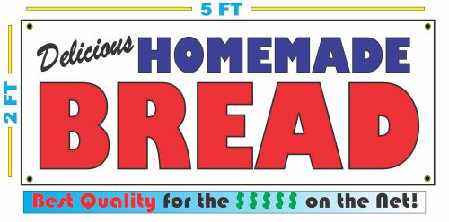 HOMEMADE BREAD BANNER Sign NEW Larger Size Best Quality for the $$$ BAKERY