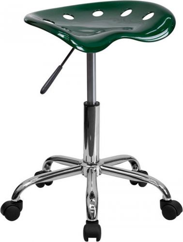 Flash furniture vibrant tractor seat and stool green for sale