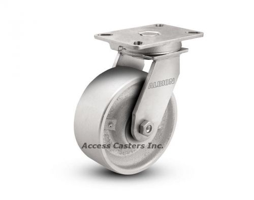 90ca12501s albion 90 series 12&#034; swivel caster cast iron wheel, 2800 lb capacity for sale