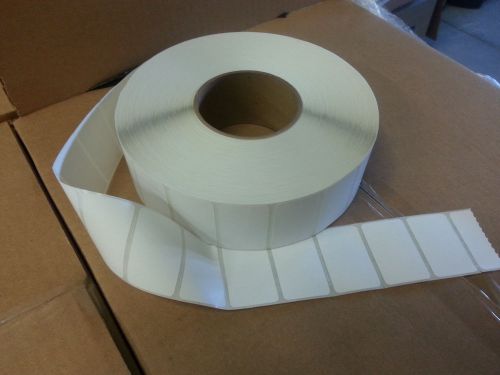 2&#034; x 1.25&#034; Direct Thermal Paper with Perm Adhesive. 8 Rolls Per Case!
